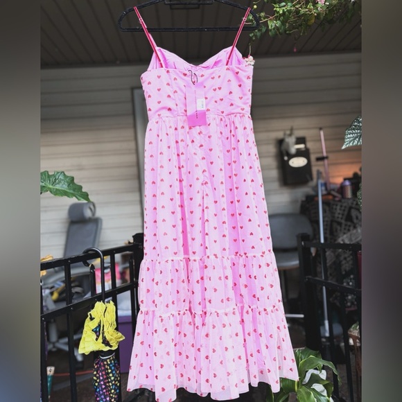 NWT BETSEY JOHNSON HEART DRESS. - Picture 2 of 9